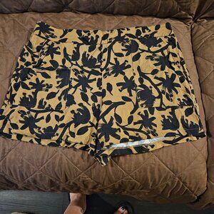 Nine West Black and Khaki Colored Shorts